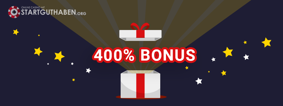 400% Casino Bonus